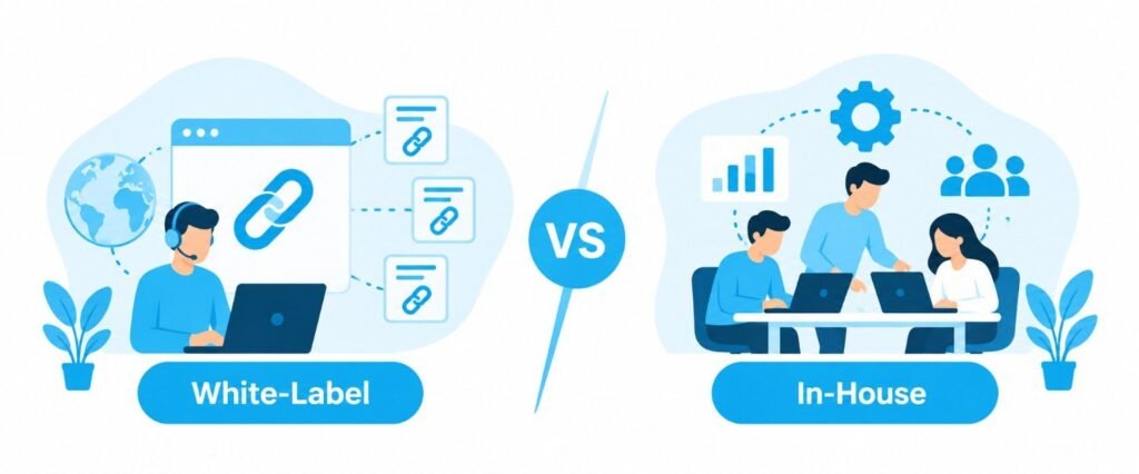 White-Label vs. In-House Link Building: The Main Difference
