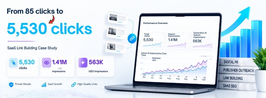 SaaS Link Building Case Study
